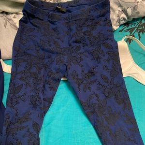 forever21 baby blue  leggings